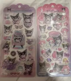 【正規品】ドロップジュエリーシール　クロミ　マイメロ 2種【最安値】