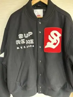 Supreme Cross Varsity Jacket - メルカリ
