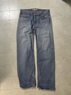 リーバイス 503 デニムパンツ ライトブルー 色落ち リペア W33 L33