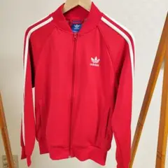 adidas オリジナルス　レッド トラックジャケット M