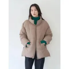 アースミュージック&エコロジー　リバーシブル中綿ブルゾン　ダウンジャケット