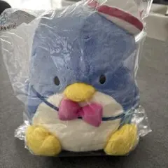 はぴだんぶい 当たりくじ ②タキシードサムぬいぐるみ タンブラー 青