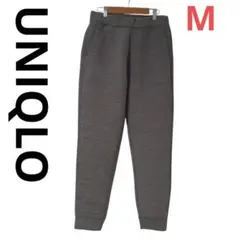 美品　ユニクロ ウルトラストレッチドライスウェットパンツ メンズ　M　グレー