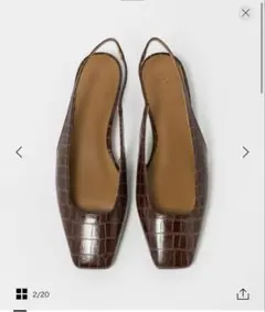 ＜OE＞SLING BACK PUMPS/シューズのサムネイル