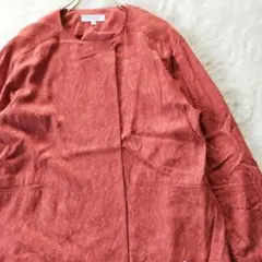 美品✨BEAUTY&YOUTH ノーカラー チャイナ　ジャケット　ペイズリー