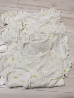 メッシュ素材 コンビ肌着、短肌着