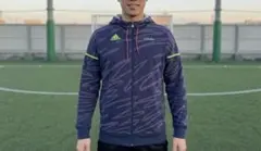 アディダス　freefootball スウェットフーディー　Sサイズ