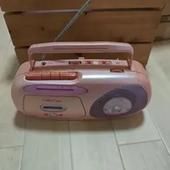 動作品 】ハローキティ ラジカセ RM-120KT 1997年 当時物 - メルカリ