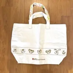 【香港ディズニー】Mサイズ ダッフィーフレンズ ショッピングバッグ 日本未発売