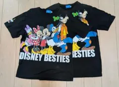 Disney Besties Tシャツ　2枚セットLLサイズＭサイズ