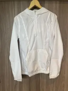 FOREVER21 ホワイト ウィンドブレーカー M
