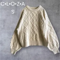 COLZA 長袖ニット ナチュラル カジュアル 着回し万能 デイリー 1590