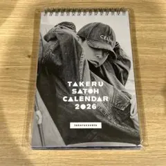 佐藤健　カレンダー2026 Sato Takeru 2026 Calendar is now available to Pre-Order