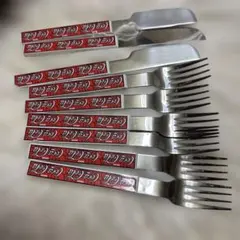 昭和レトロ　コカコーラ　フォーク&ナイフ　9本セットのサムネイル