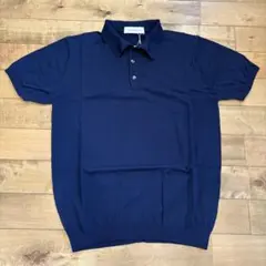新品 MOONCASTLE ムーンキャッスル mc20 ポロシャツ ネイビー M
