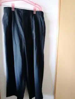 GLOBAL WORK ブラックカジュアルパンツ Lサイズ