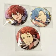 天城燐音 HiMERU 鬼龍紅郎 フィーチャー缶バッジ