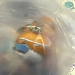 Nuiパン ディズニーキャラクター　ミニチュアキーチェーン　ドナルド　ガチャ