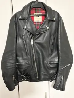 666 タイトフィット ライダースジャケット　36 666 タイトフィットシングルライダース ホースハイド 36サイズ