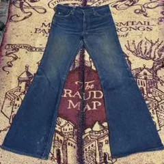 れ*こ様 70s BISON ベルボトム フレアデニム ブーツカット LEVI’のサムネイル