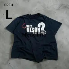 【C24】SREU リメイク 半袖Tシャツ L ブラック ストリート y2k古着
