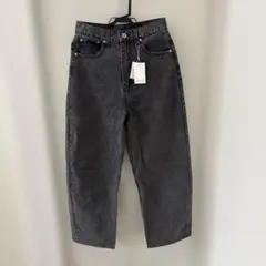 【新品】デニム　黒　Lのサムネイル
