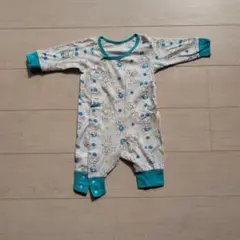 クマ柄ロンパース 70〜80cm