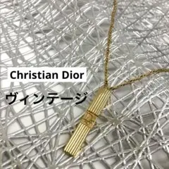 クリスチャンディオール　ネックレス　ロゴ　プレート⭐︎
