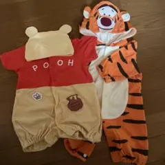 プーさん ティガー ベビー服　50-60cm