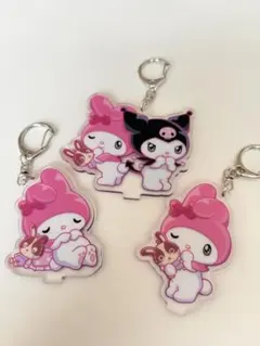 宇佐美　非売品　マイメロディ・クロミ アクリルキーホルダー 3個セット