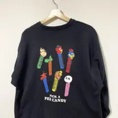 Pez Candy ペッツ スウェット トレーナー 4L 裏起毛 古着
