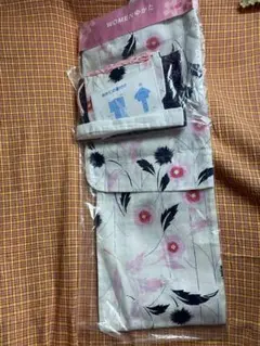 女性用浴衣・帯セット オフホワイト