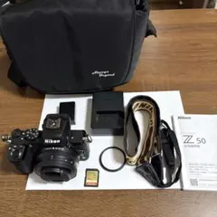 中古】Nikon ニコン Z50 ダブルズームキット 元箱付き・バッテリー2個