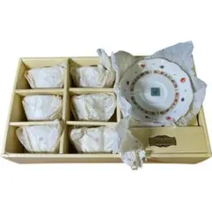 【メ0422-41】Noritake アイボリー・チャイナ ティーカップセット