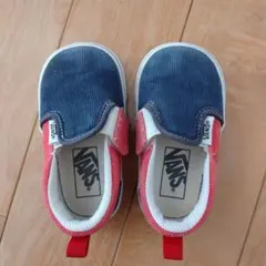 VANS VANS 50 ネイビー/レッド スリッポン