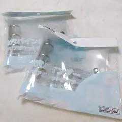 【未開封】ダイソー 3穴バインダー　クリアポケットタイプ B7　シール帳　2個