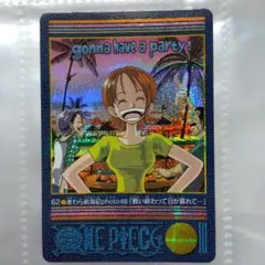 ワンピース　ビジュアルアドベンチャー　No.62 ナミ 極美品】ワンピース ビジュアルアドベンチャー ナミ カード 62 - メルカリ