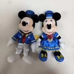 新品未使用タグ付き　ドナパル　パルパルーザミッキーミニー　　ぬいぐるみバッチ