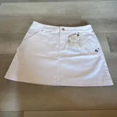 パーリーゲイツ 35thT/C スカート バンダナ付き ホワイト サイズ2