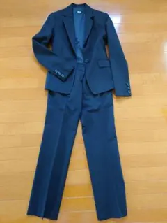 レディース　パンツスーツ　卒業式　ブラック　セットアップ　ジャケット