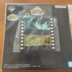 一番くじ 僕のヒーローアカデミア G賞 ラバーコースター　＋シール