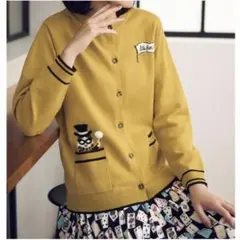 COCO DEAL 小花/ハート刺繍ニットカーディガン | Mercari