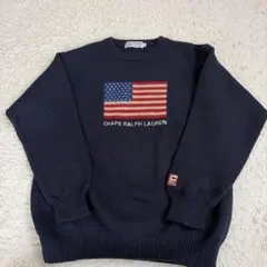 CHAPS RALPH LAUREN ニットセーター ネイビー