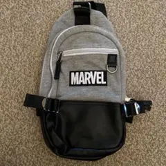 MARVEL スリングバッグ グレー/ブラック