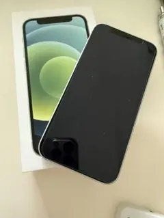 【美品】バッテリー100% iPhone12mini 64GB グリーン
