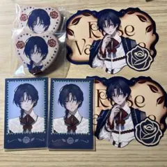 Rose Valentine花籠つばさバッジ・ポストカード・チェキセット