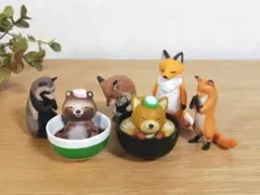 キツネとタヌキ 6点 まとめ売り