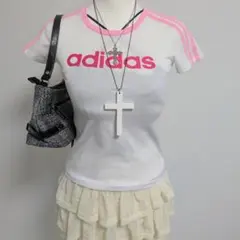 Y2K ADIDAS マクブリング ピチT 平成ギャル 女児 ノームコア 海外
