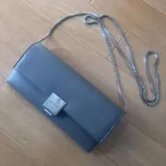 Calvin Klein グレー ショルダーバッグ