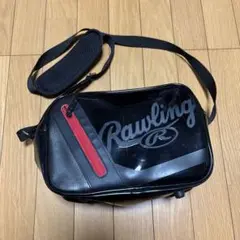 ローリングス、レトロ、エナメルバック新品未使用品タグ付 ローリングス エナメルセカンドバッグ 昭和レトロ ブラック